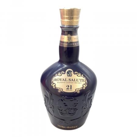 SIGNATURE BLEND ロイヤルサルート スコッチウィスキー 21年 700ml