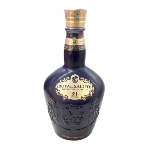 SIGNATURE BLEND ロイヤルサルート スコッチウィスキー 21年 700ml
