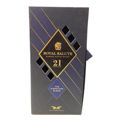 SIGNATURE BLEND ロイヤルサルート スコッチウィスキー 21年 700ml