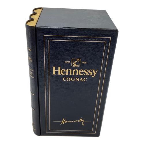 ヘネシー (Hennessy) シルバートップ コニャック ブック型ケース付 700ml