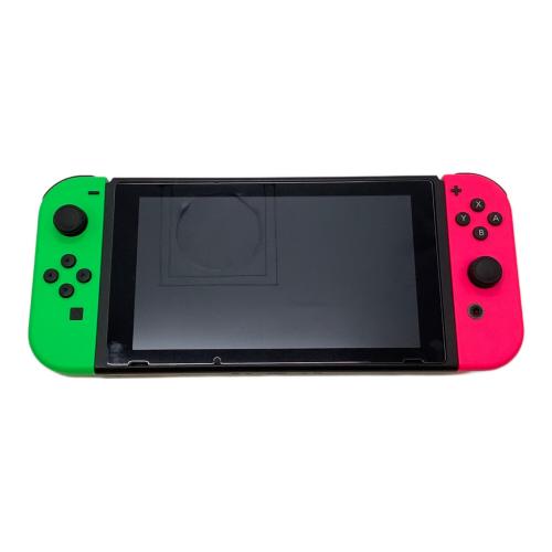 Nintendo (ニンテンドー) Nintendo Switch HAC-001 画面四隅ヤケ有・液晶左下ヒビ有