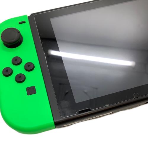 Nintendo (ニンテンドー) Nintendo Switch HAC-001 画面四隅ヤケ有・液晶左下ヒビ有