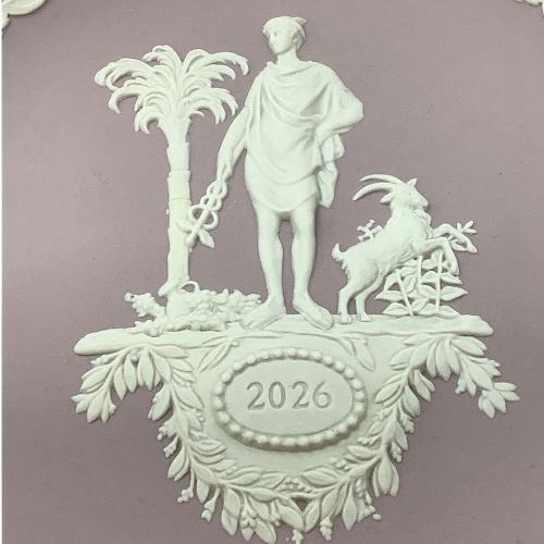 Wedgwood (ウェッジウッド) イヤープレート 2026 Messenger Gods ジャスパー