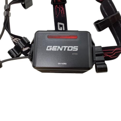 GENTOS (ジェントス) ヘッドライト GH-103RG ブラック