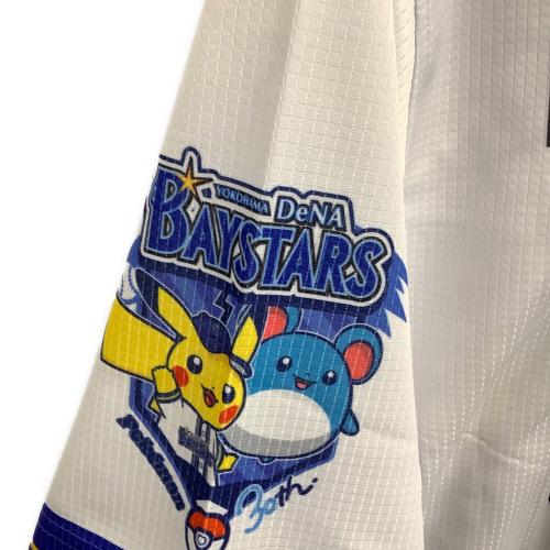 横浜DeNAベイスターズ (ヨコハマディーエヌエーベイスターズ) 2026 ポケモン ピカチュウ 応援グッズ ホワイト×ブルー