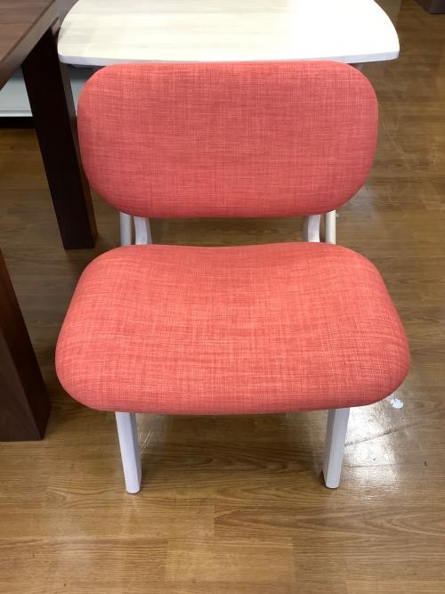 ニトリ ダイニング3点セット 68 ナチュラル×レッド リラックス