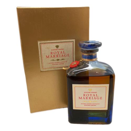 SUNTORY (サントリー) ROYAL MARRIAGE 箱付 600ml