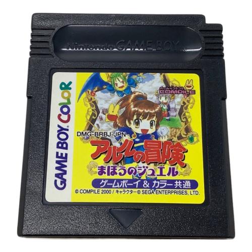 アルルの冒険まほうのジュエル ゲームボーイ用ソフト -