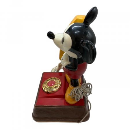 DISNEY (ディズニー) 回転ダイヤル式電話機 ミッキーマウス