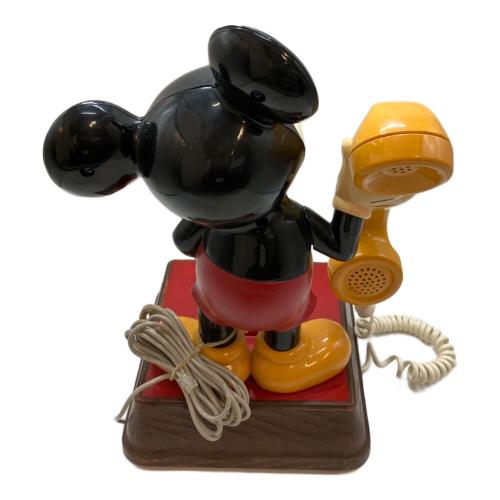 DISNEY (ディズニー) 回転ダイヤル式電話機 ミッキーマウス