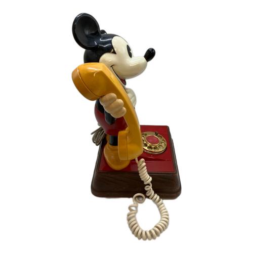 DISNEY (ディズニー) 回転ダイヤル式電話機 ミッキーマウス