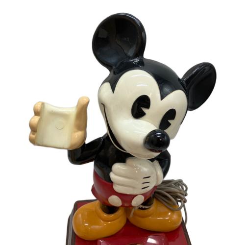 DISNEY (ディズニー) 回転ダイヤル式電話機 ミッキーマウス