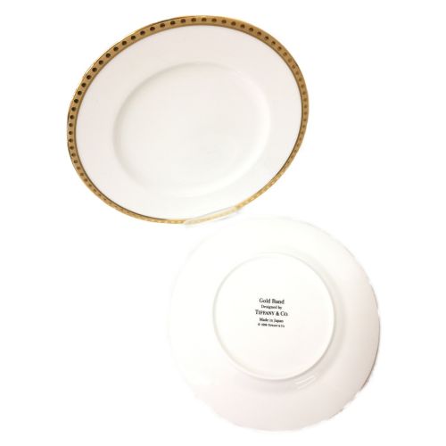 Tiffany & Co. (ティファニー) プレート GOLD BAND 2Pセット