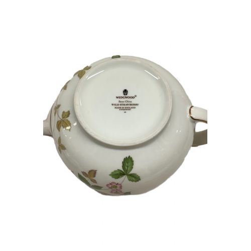 Wedgwood (ウェッジウッド) ティーポット ワイルドストロベリー 横幅24×高さ13.5cm Lサイズ 1200cc