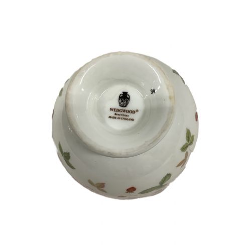 Wedgwood (ウェッジウッド) オープンシュガーボウル ワイルドストロベリー