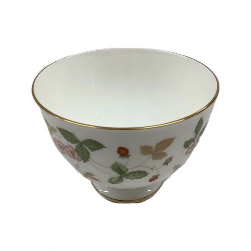 Wedgwood (ウェッジウッド) オープンシュガーボウル ワイルドストロベリー