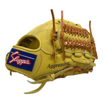 SLUGGER (スラッガー) グローブ イエロー promodel 内野用 右投げ用 KSN-MS-I