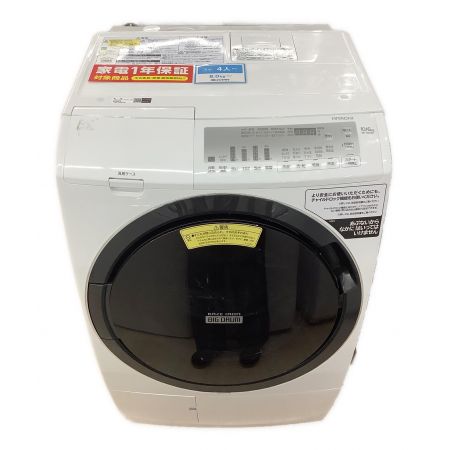 HITACHI (ヒタチ) ドラム式洗濯乾燥機 10.0kg BD-SG100FL 2021年製 78L/68L 小キズ有 クリーニング済 50Hz／60Hz