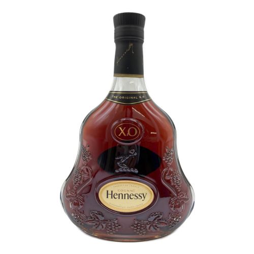 ヘネシー (Hennessy) コニャック 黒キャップ 700ml XO 未開封