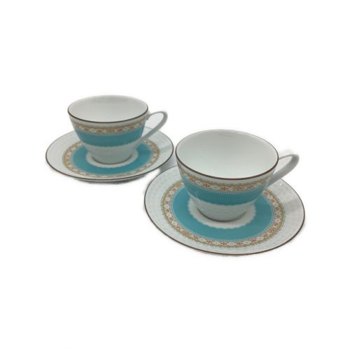 Noritake (ノリタケ) カップ&ソーサー ハミングブルー 2Pセット