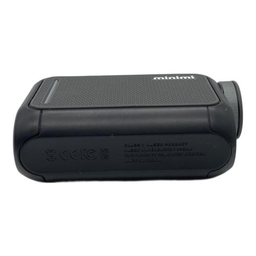 レーザー式距離測定器 ブラック CaddyTalk minimi