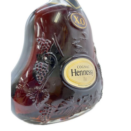 HENNESSY (ヘネシー) コニャック キャップヨゴレ有 金キャップ 700ml XO クリアボトル 未開封