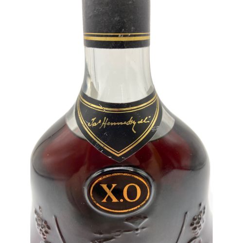 HENNESSY (ヘネシー) コニャック キャップヨゴレ有 金キャップ 700ml XO クリアボトル 未開封