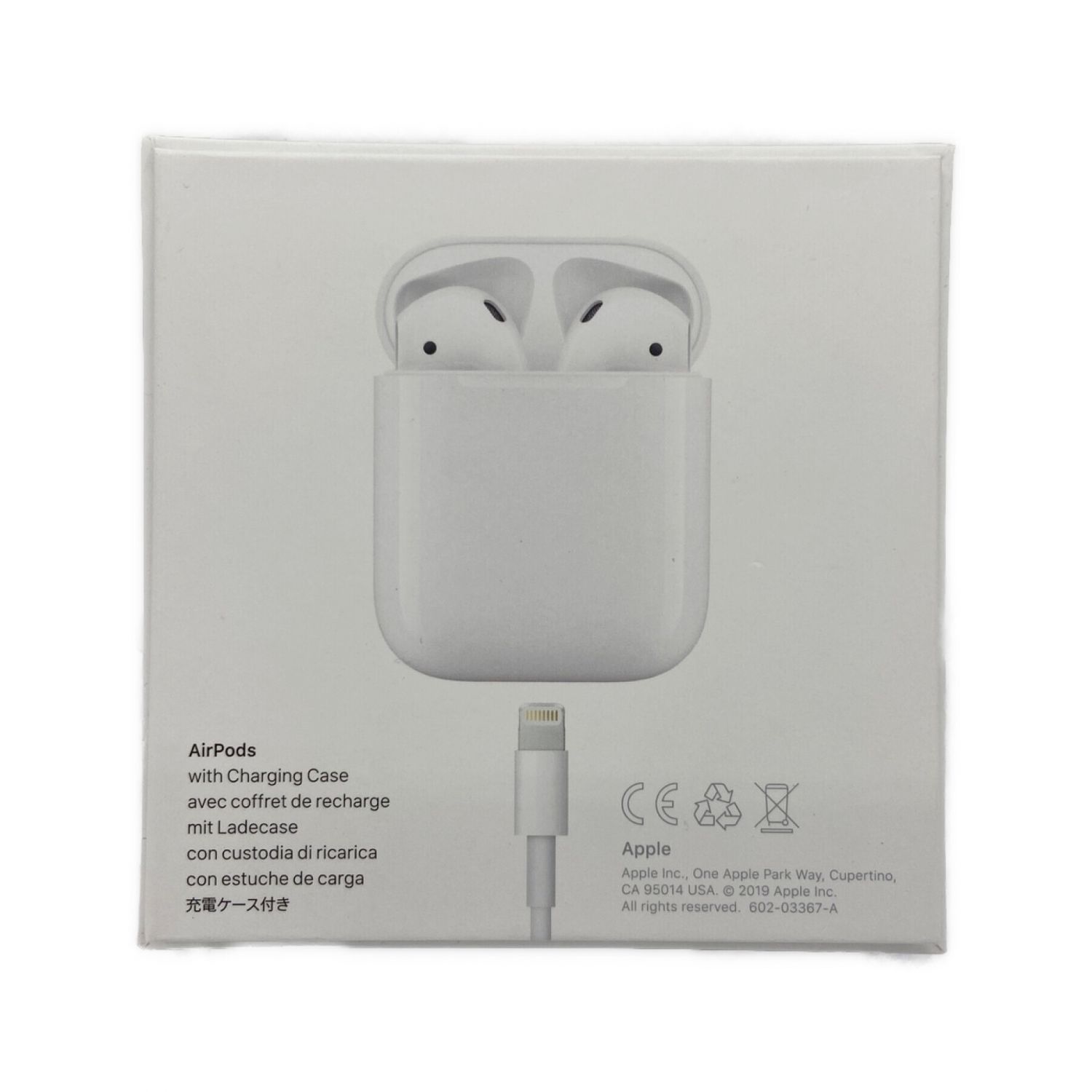 Apple (アップル) AirPods(第2世代) AirPods with Charging Case