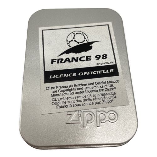 ZIPPO 1998年3月製造 France98