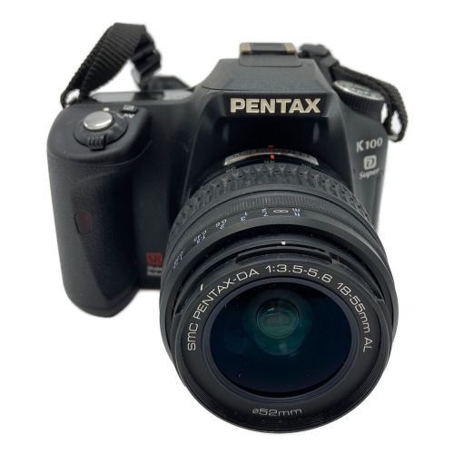 PENTAX (ペンタックス) 一眼レフカメラ K100D Super 631万画素(総画素) 610万画素(有効画素) APS-C 23.5mm×15.7mm CCD 単三x4 SDHCカード SDカード 標準：ISO200～3200 -