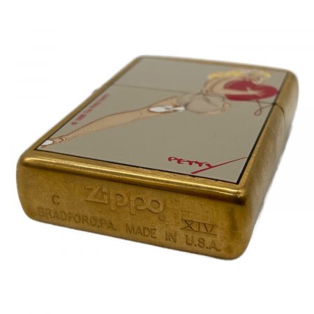 ZIPPO (ジッポ) ZIPPO THE PETTY GIRL 1996 ゴールド