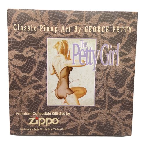 ZIPPO (ジッポ) ZIPPO THE PETTY GIRL 1996 ゴールド