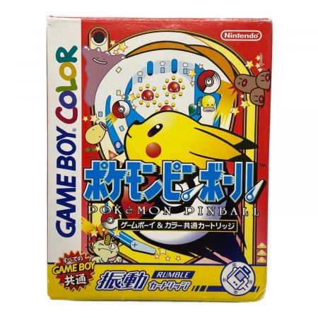 Nintendo (ニンテンドウ) ゲームボーイ＆カラー共通カートリッジ 箱・説明書付 ポケモンピンボール CERO A (全年齢対象)