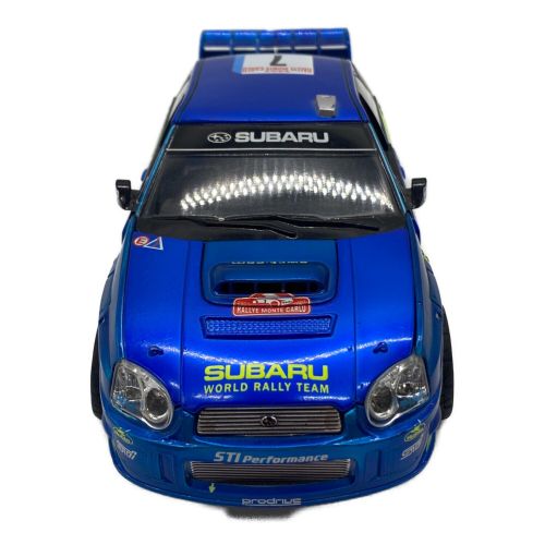 TAKARA (タカラ) ミニカー キズ有 バイナルテック BT-01 スモークスクリーン feat. スバルインプレッサWRC2003 No.7 ペター・ソルベルグ トランスフォーマー