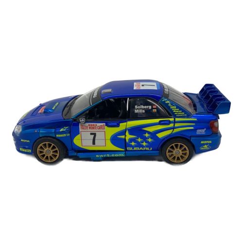 TAKARA (タカラ) ミニカー キズ有 バイナルテック BT-01 スモークスクリーン feat. スバルインプレッサWRC2003 No.7 ペター・ソルベルグ トランスフォーマー