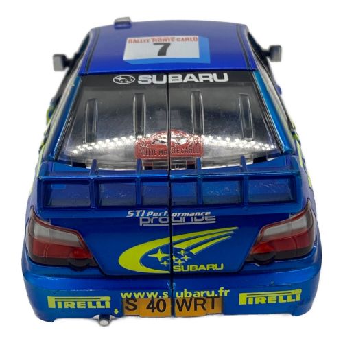 TAKARA (タカラ) ミニカー キズ有 バイナルテック BT-01 スモークスクリーン feat. スバルインプレッサWRC2003 No.7 ペター・ソルベルグ トランスフォーマー