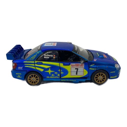 TAKARA (タカラ) ミニカー キズ有 バイナルテック BT-01 スモークスクリーン feat. スバルインプレッサWRC2003 No.7 ペター・ソルベルグ トランスフォーマー