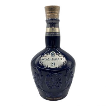 ロイヤルサルート (ROYAL SALUTE) スコッチ 700ml 21年 陶器ボトル 未開封