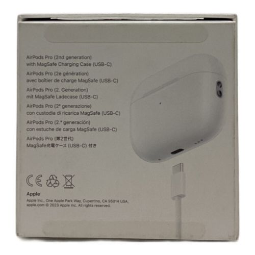 Apple (アップル) AirPods Pro(第2世代) J27RX220T9 MTJV3J/A USB-typeC