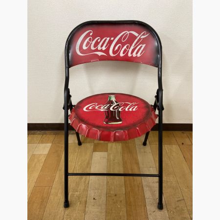 Coca Cola (コカコーラ) 折りたたみチェアー レッド コーカコーラ ボトルキャップチェア