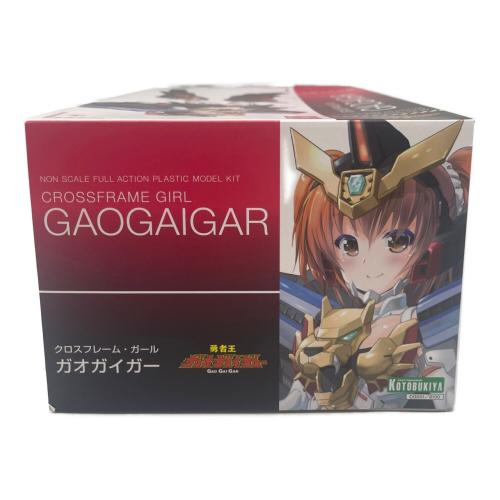勇者王ガオガイガー (-) プラモデル クロスフレーム・ガール ガオガイガー