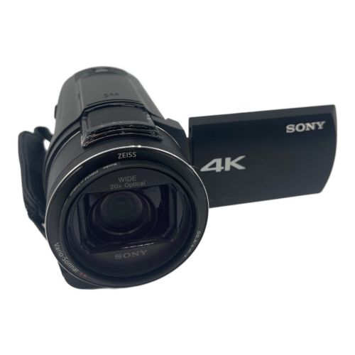 SONY デジタル4Kビデオカメラレコーダー キズ・レンズ内部スレ・ハガレ有