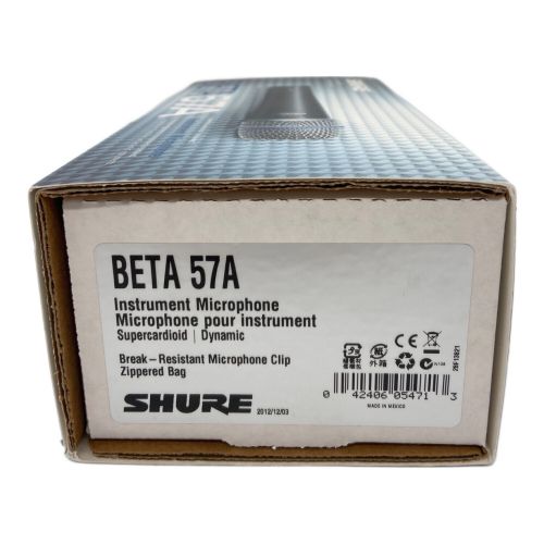 SHURE (シュア) ダイナミックマイク BETA57A