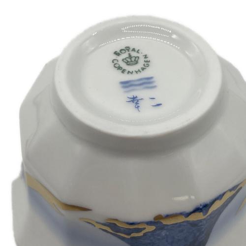 ROYAL COPENHAGEN (ロイヤル・コペンハーゲン) カップ&ソーサー ▲ 絹谷幸二 日月天祥富嶽 5Pセット