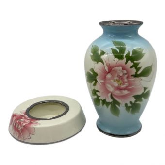 七宝焼 (シッポウヤキ) 花瓶 KOKUSUI