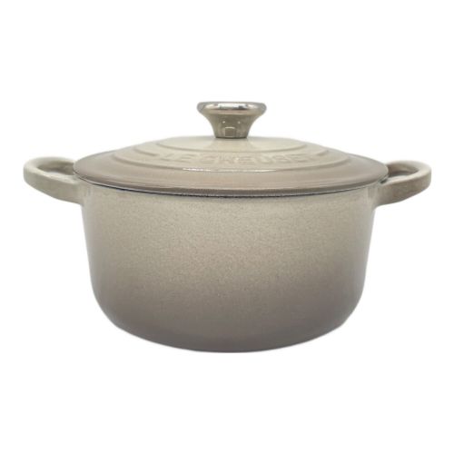 LE CREUSET (ルクルーゼ) ラウンドキャセロール SIZE 16CM NUTMEG MUSCADE