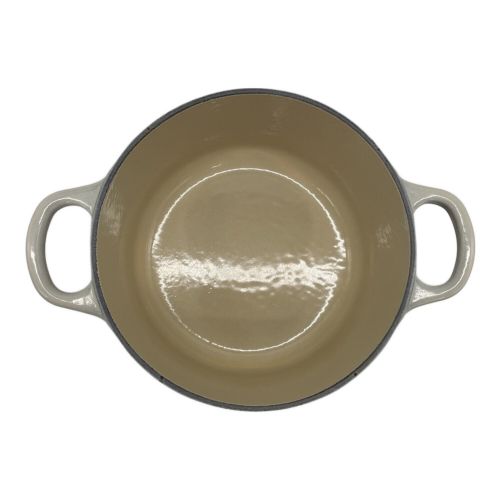 LE CREUSET (ルクルーゼ) ラウンドキャセロール SIZE 16CM NUTMEG MUSCADE