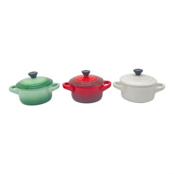 LE CREUSET (ルクルーゼ) プチココット 3Pセット
