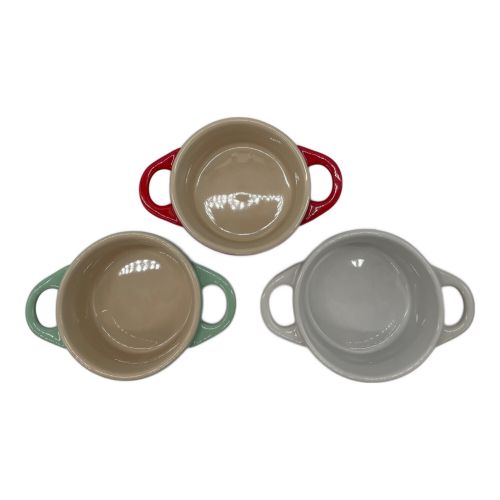 LE CREUSET (ルクルーゼ) プチココット 3Pセット