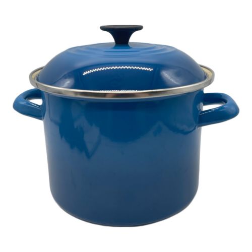 LE CREUSET (ルクルーゼ) 両手鍋 マルセイユブルー ストックポット